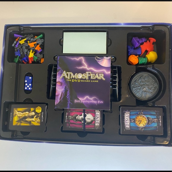 Pressman Atmosfear The Gatekeeper DVD Board Game 2003 *Almost Complete*. - Picture 5 of 8
